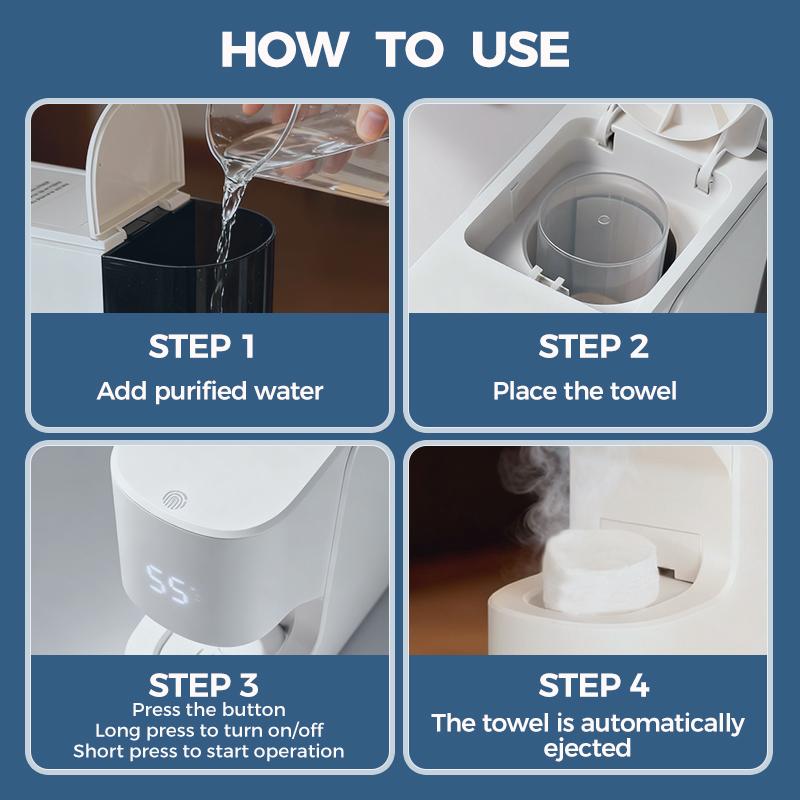 Smart Hot Facial Disposable Towel Warmer